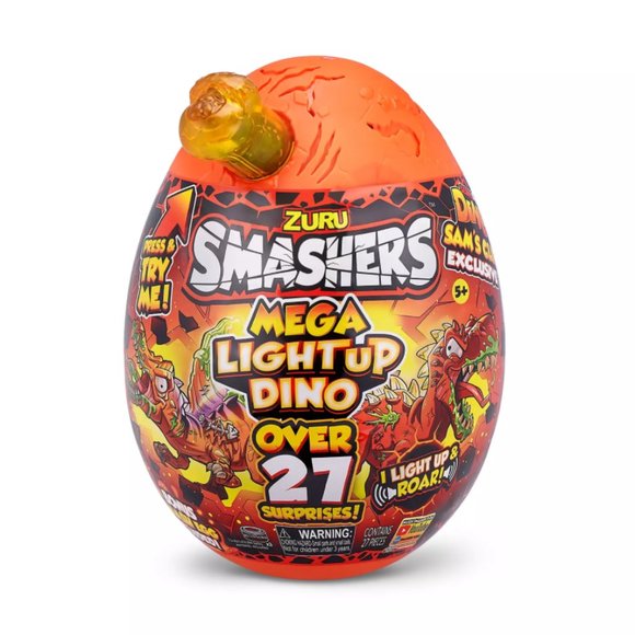 Smashers Mega Light up Dino - Picture 1 of 5